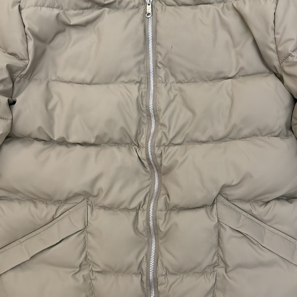 Men's Mountaineer Beige Puffer Jacket - Picture 3 of 16